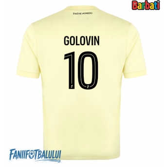 AS Monaco Aleksandr Golovin #10 Tricou Fotbal Replică 2025-26 Barbati Treilea